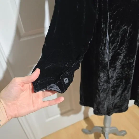 CP SHADES Jasmine Velvet/silk Tunic Dress - Picture 3 of 7